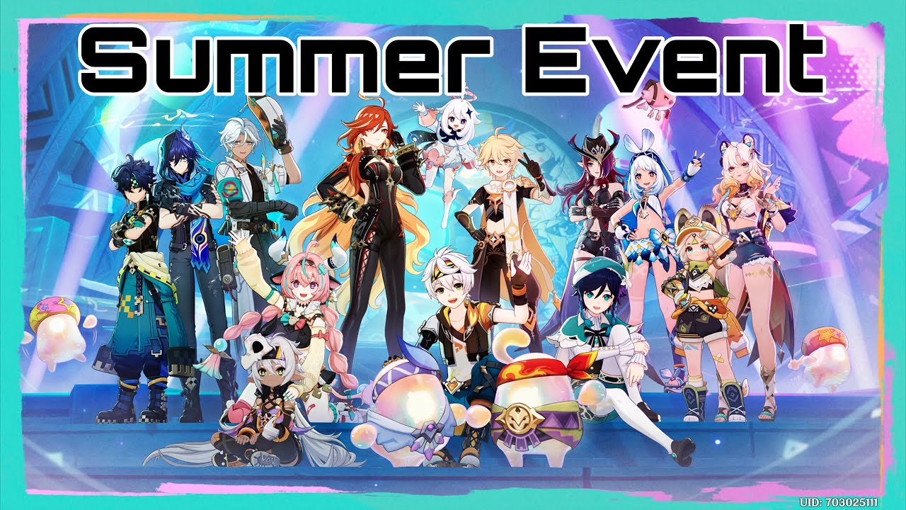 Genshin impact 5.8 - SUMMER TIME STORY AND GAMES