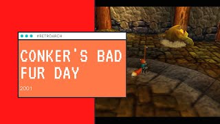 Conkers Bad Fur Day (2001) [N64] - RetroArch with paraLLEl RDP (PC)