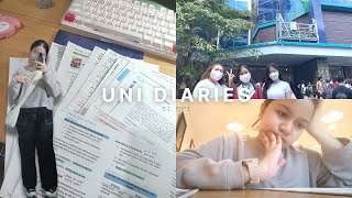 college diaries 📓 | first college vlog, prelim exams, spc campus