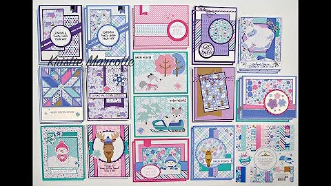 Doodlebug's Winter Wonderland - 31 cards from one ...