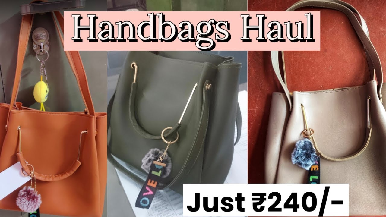 Meesho Bags Haul 2022 Tote bags for women Trendy bags haul under 300
