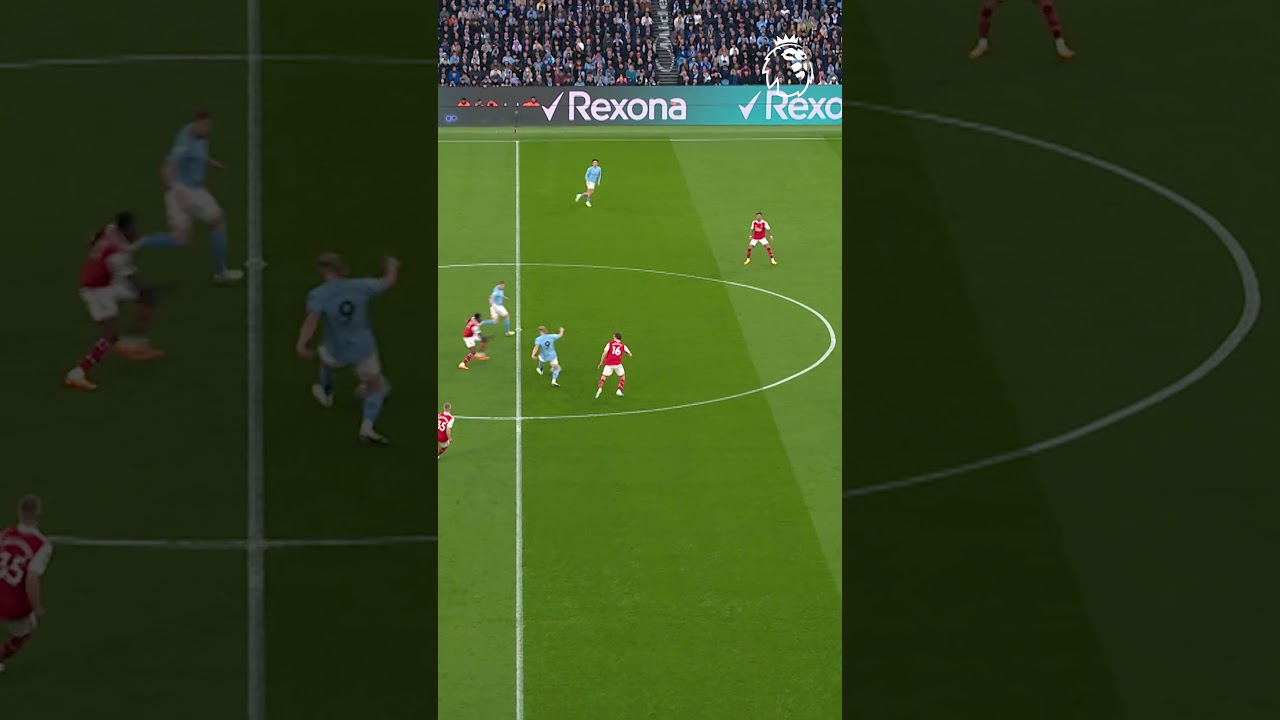 ⁣Top quality! KDB scores against Arsenal