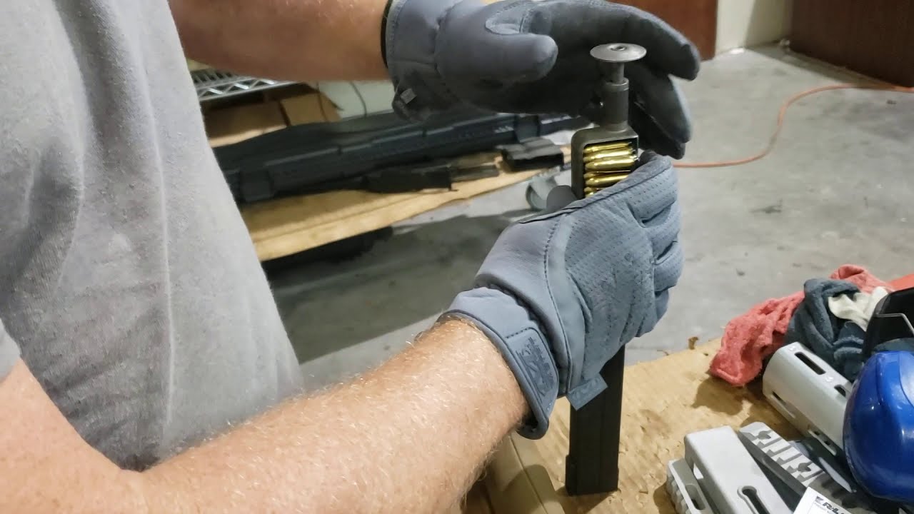 Swedish K SMG Speed Load Stripper Clip S&W Mod 76 YouTube