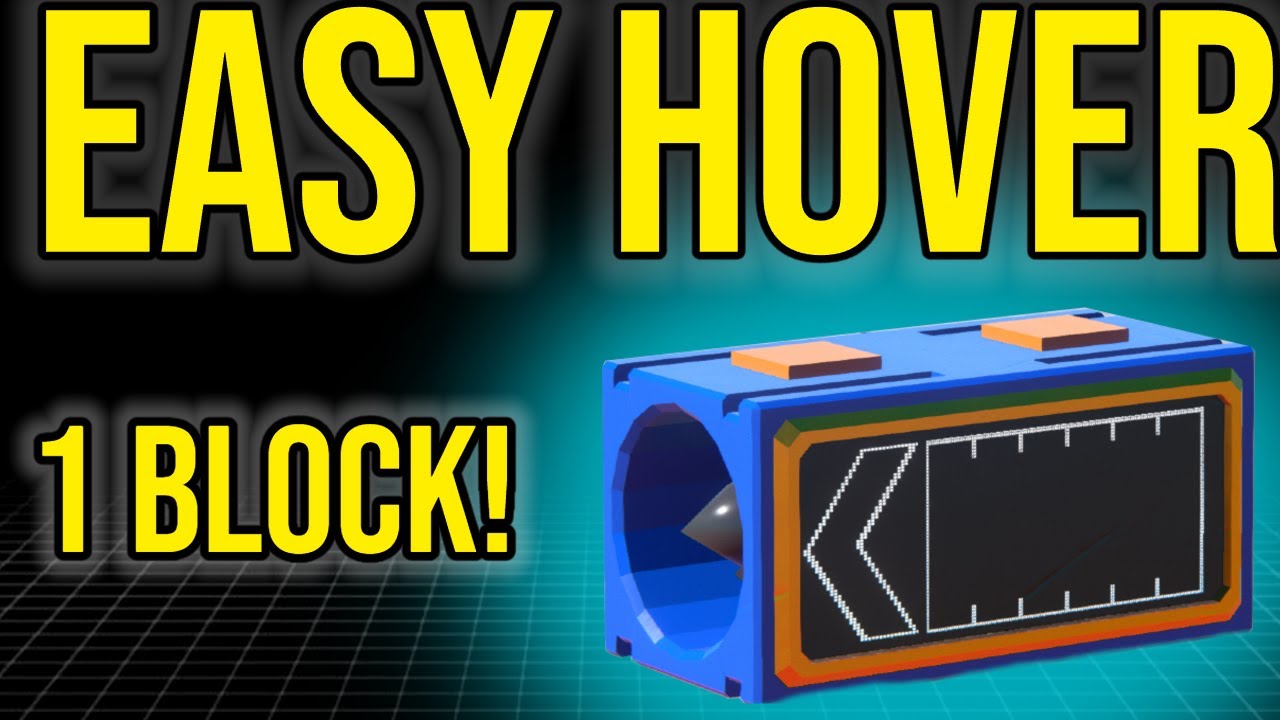 How to Hover with just 1 Block!!! | Trailmakers Tutorial - YouTube