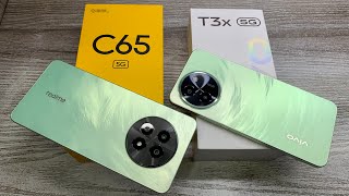 Vivo T3x 5g vs Realme C65 - Best konsa ? | Gaming Processor 🎮| Best Camera 📸 | 6000 mAh 🔋