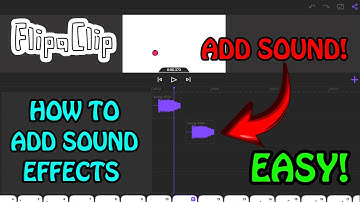How to add sound effects in Flipaclip!! | EASY tutorial | Flipaclip tutorial