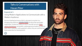 Proof Hasan Piker is Funded By Billionaires