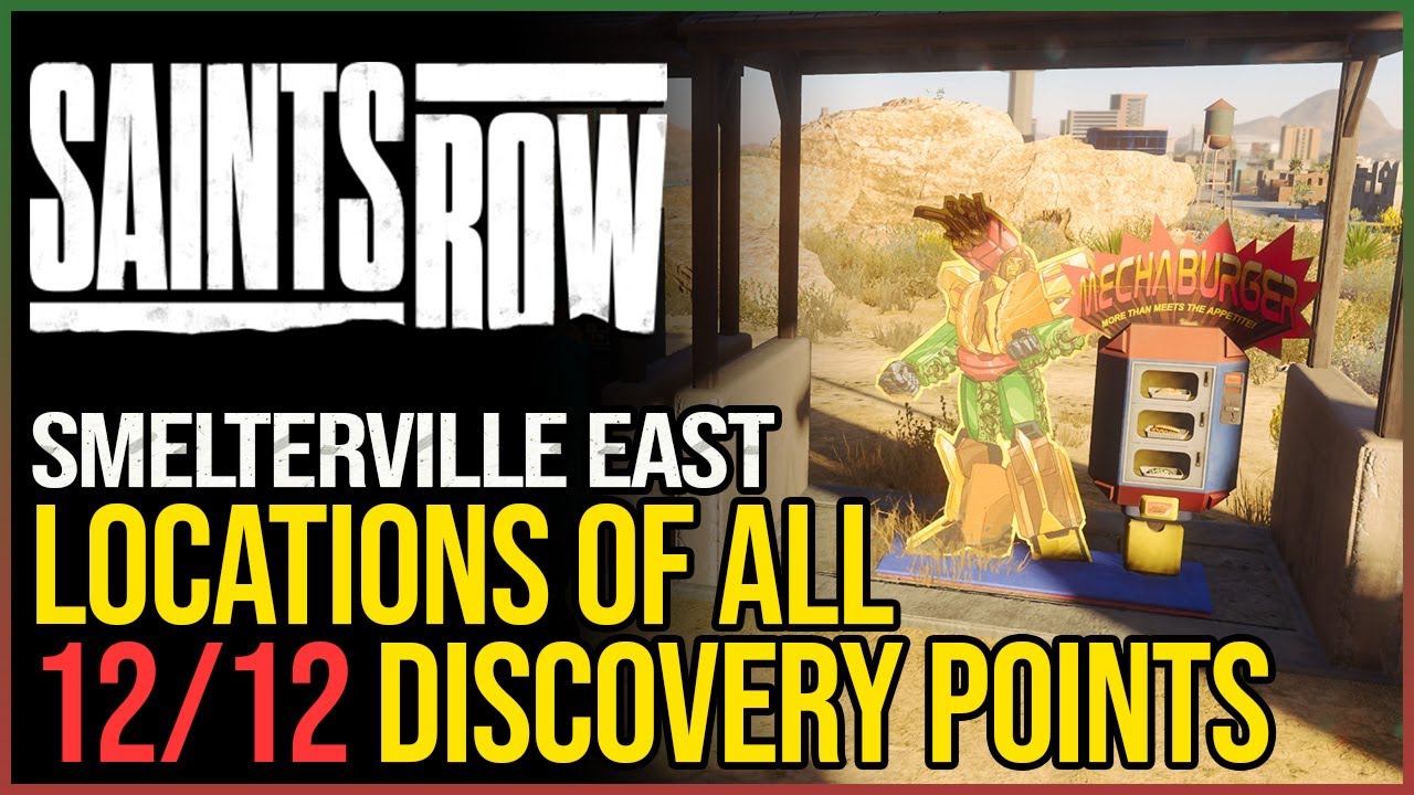All Smelterville East Discoveries Saints Row YouTube