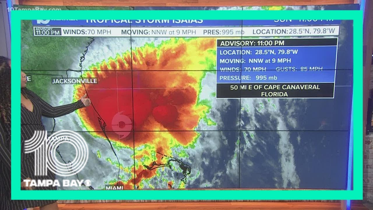 UPDATES: Tropical Storm Isaias skirts Florida