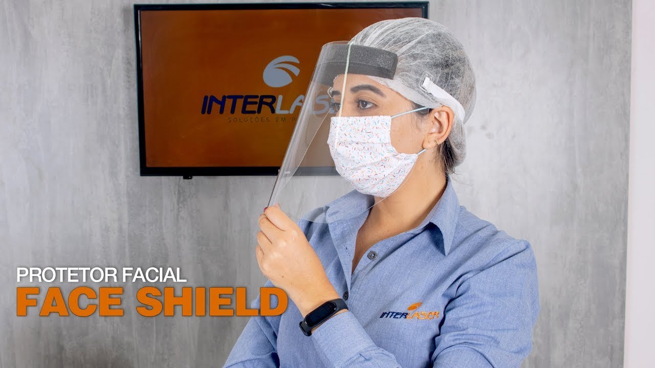Protetor facial - Face shield
