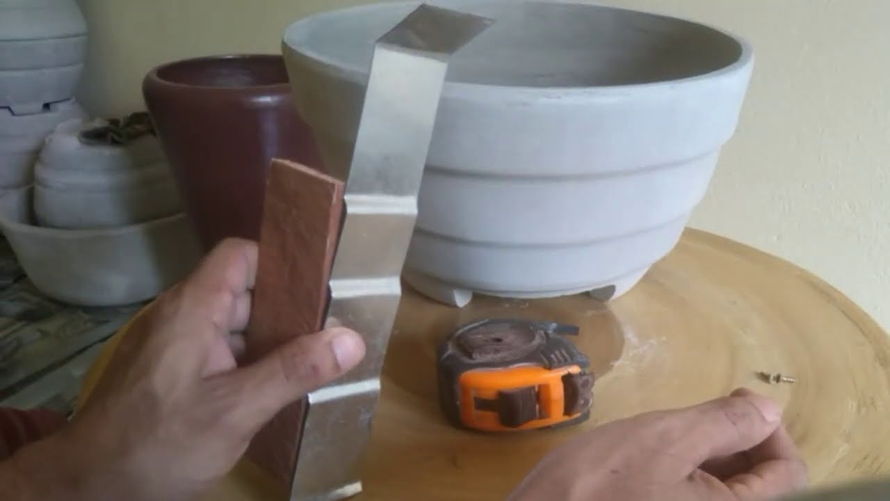 Como fazer gabarito para vaso de rosa do deserto | Gabaritos disponíveis pra venda.