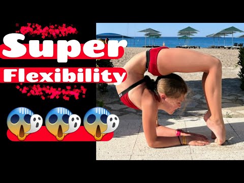 Super flexibility! Arina Lebedeva