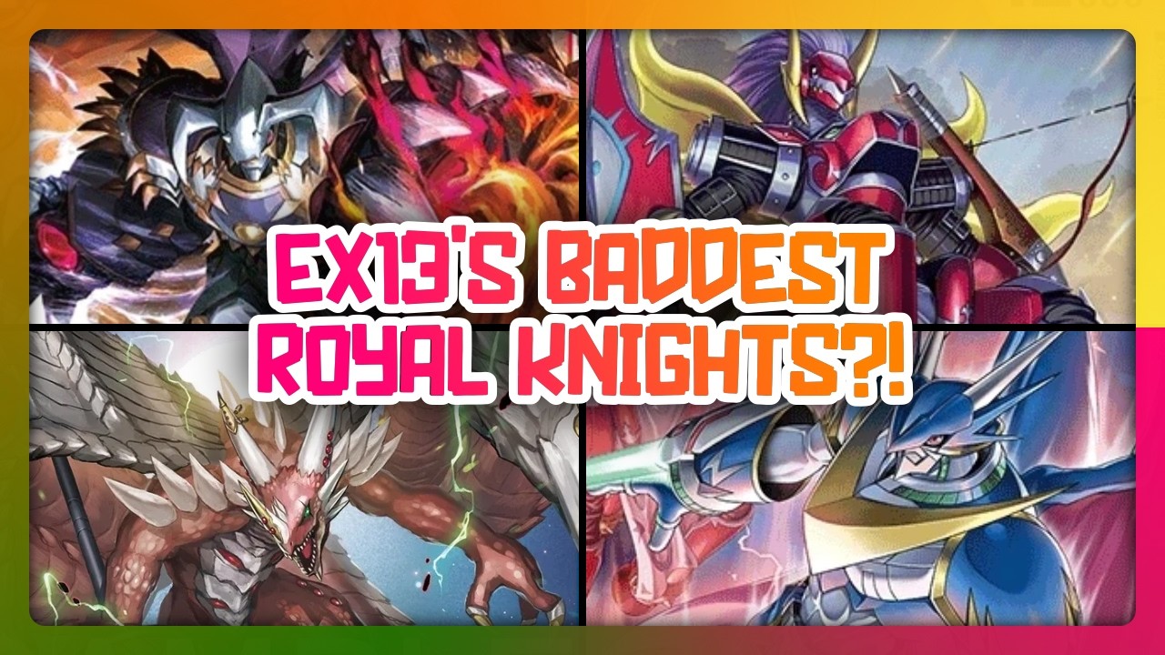 EX13's Royal Knights ARE CRACKED! | Digimon TCG Set Preview