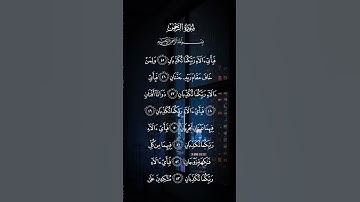 سورة الرحمن فبأي ءألاء ربكما تكذبان ولمن خاف مقام ربه جنتان الاية ٤٥ إلى الآيه ٥٣