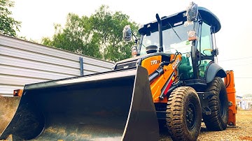 NEW CASE 770EX BACKHOE LOADER REVIEW ||