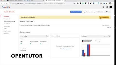Critical SEO improvement you might have ignored - Setting Preferred domain on Google
