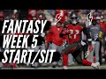 Fantasy Football 2019 Week 5 Start 'em Sit 'em (TIMESTAMPS)