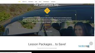 Safe Drive - Driving School HTML Website Template        | Free Templ