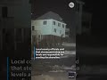 Oceanfront home collapses in North Carolina's Outer Banks