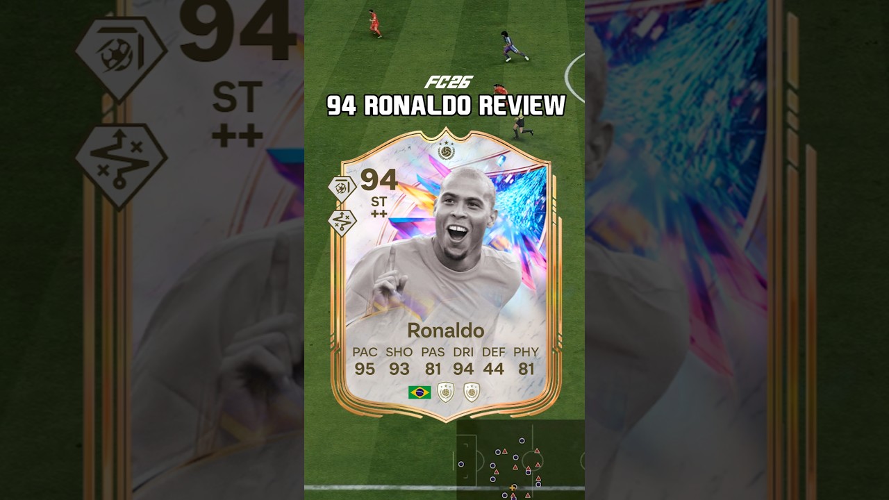 94 Icon Swap Ronaldo Review in FC 26, he's obviously worth the grind 😮‍💨🔥
