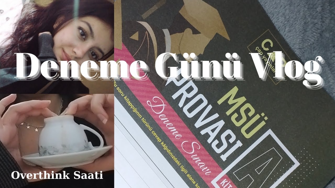 Deneme Günüüü|Beraber overthink saati, deneme analizi, sohbet, makyaj💞#yksvlog #yks #yks2026 