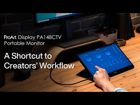 ProArt Display PA148CTV Portable Monitor - A Shortcut to Creators ...