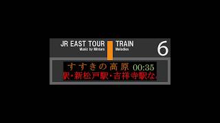 発車メロディ - JR EAST TOUR - Remix