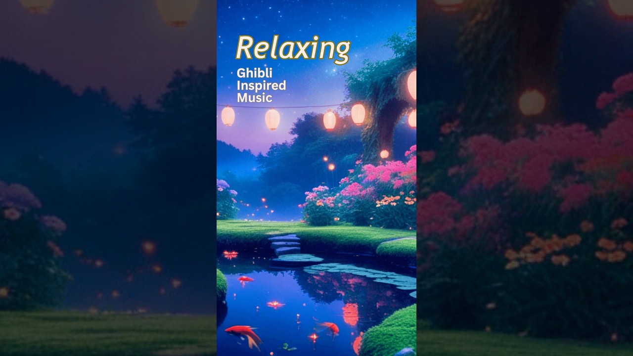 Ghibli-Inspired Piano & Gentle Instrumentals | Soft Background Music for Calm 