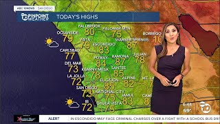 ABC 10News Pinpoint Weather with Meteorologist Vanessa Paz