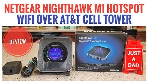How To Get Unlimited DATA Wi-Fi From AT&T Over Cellular Network NETGEAR Nighthawk M1 Mobile Hotspot