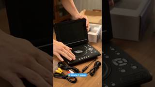 Unboxing a 9.8' Portable DVD & TV Player! This Retro Gadget Still Works in 2026? 📺