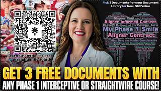 FREE Orthodontic Documents and Consent forms for Braces, Invisalign, Clear Aligners and Phase 1