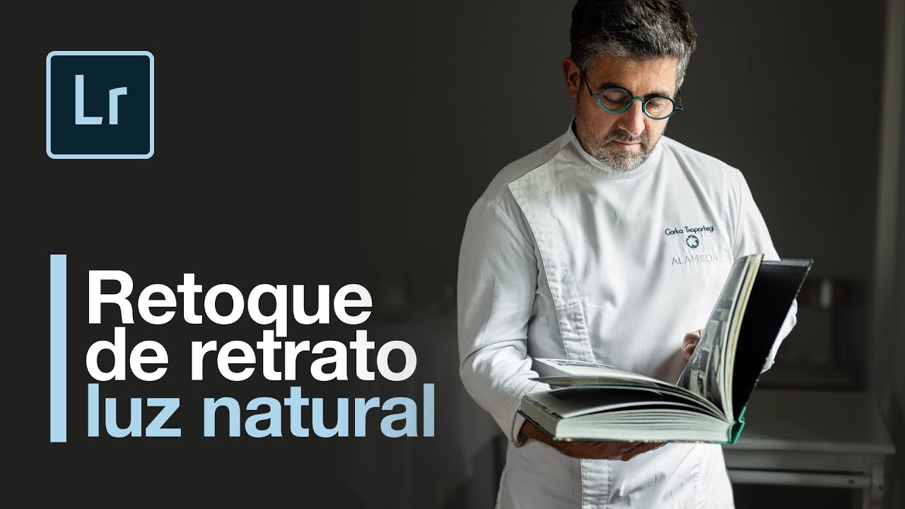 RETOQUE profesional de RETRATO con LIGHTROOM. Paso a Paso.
