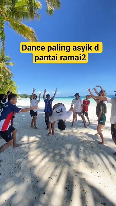 Dance tabola bale paling asyik ramai2 di pantai#viraltiktok #hiburan #dance