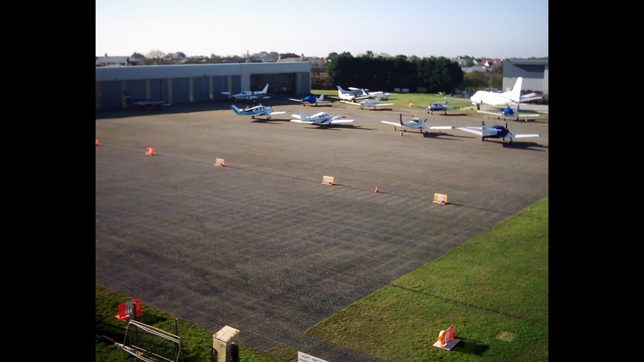 PERFO Installation GA Parking Area Guernsey Airport YouTube