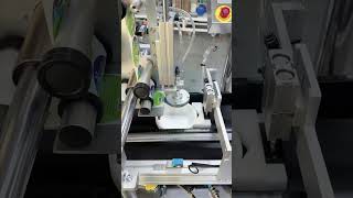 Top Surface Positioning Labeling Machine | Precision Label Placement Process #labelingmachine