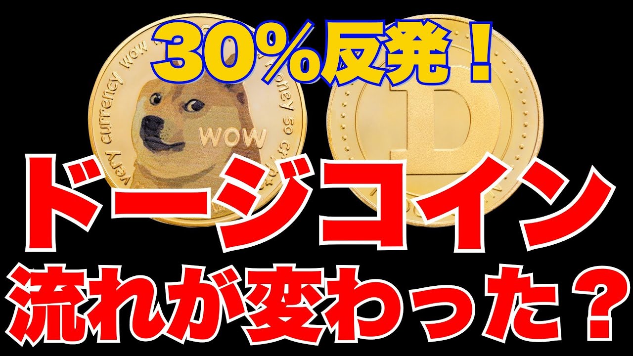 ドージコイン、建玉倍増とETF流入で30％反発｜2026年展望を予想