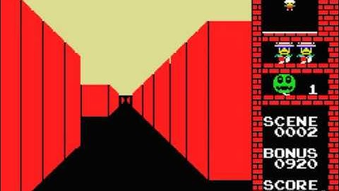 Bomber Man 3D 1984Hudson Soft MSX Disc Gameplay video Snapshot