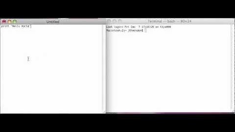 Python Curses Tutorial 1: Python environment on Mac