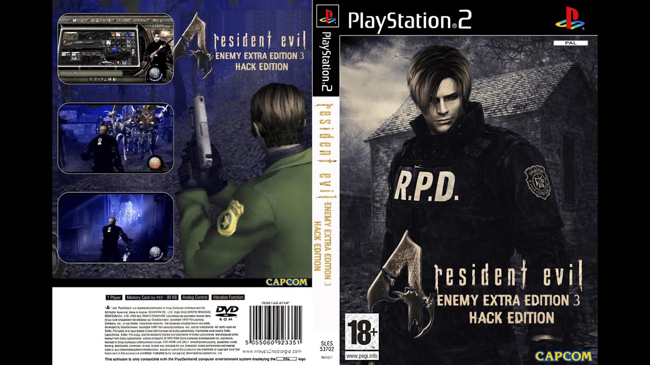 Resident Evil 4 – Enemy Extra Edition 3 (Hack Edition) | PS2