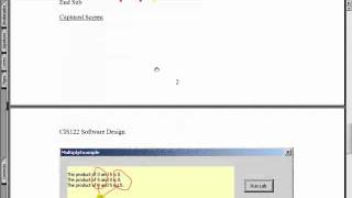 CIS122 Sequence Part 7 - Talbert