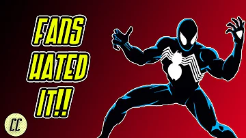 Co znamená černý oblek Spider-Mana?