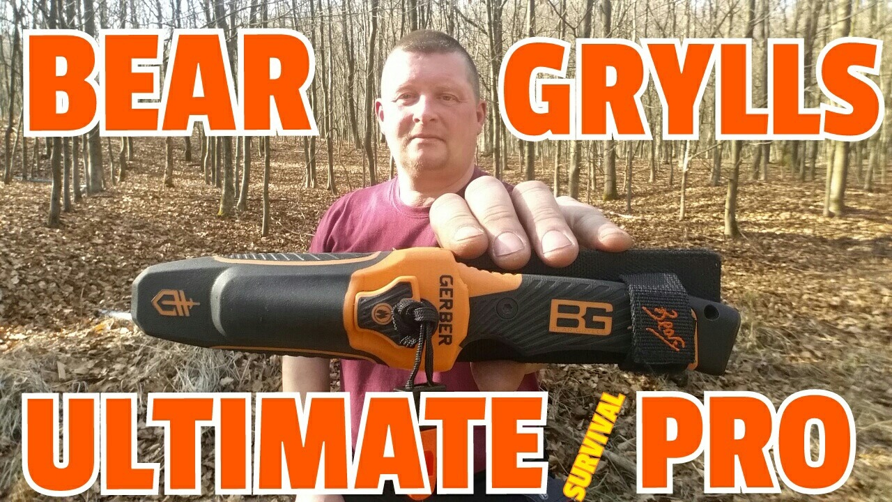 ✔BEAR GRYLLS ULTIMATE SURVIVAL PRO Knife Review (German) MesserReview