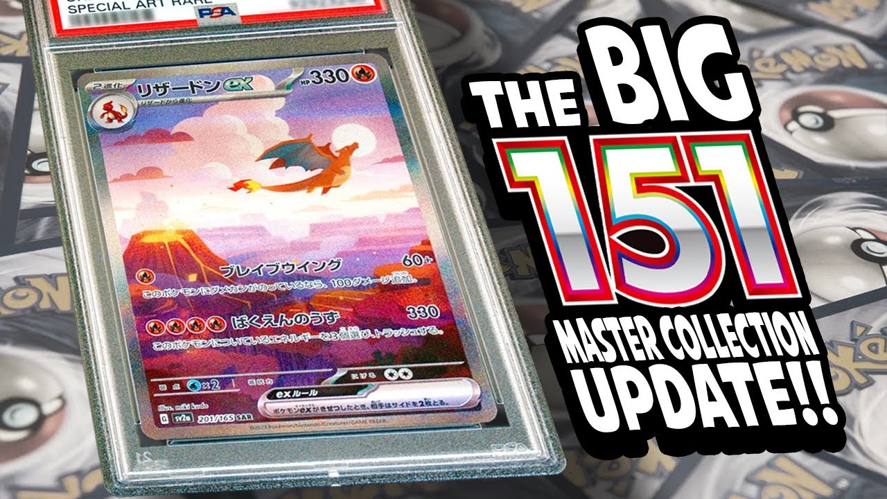 what are your plans for the charizard raid? here's... FULL ART CHARIZARD is back from PSA so here's the MASTER COLLECTION ...