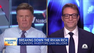 Who is Rivian's billionaire founder R.J. Scaringe?