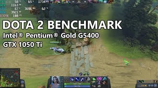 Dota 2 Benchmark | Coffee Lake Pentium G5400   GTX 1050 Ti