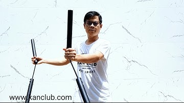 Côn xốp tập luyện an toàn 💋 #kanclub côn nhị khúc