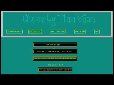 Quản lý thư viện C/C++