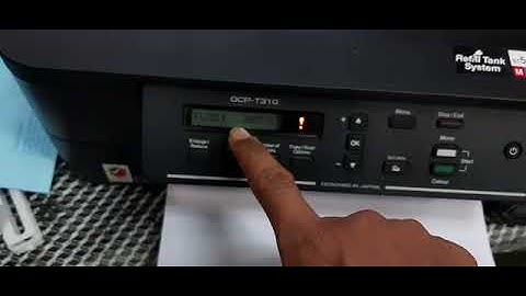 Inbox full/machine error 46 error fix for Brother Dcp-T310/510w/710w