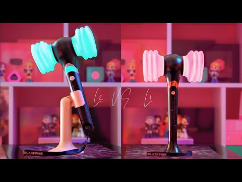 Unboxing] BLACKPINK - Light Stick Ver. 2 (Weverse POB) + Tutorial + Compare  Ver. 1 Bl-ping-bong 